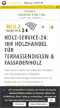 Mobile Screenshot of holz-service-24.de